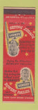 Matchbook Cover - Sammy's Bowery Follies New York City