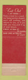 Matchbook Cover - Stark's Restaurant New York City