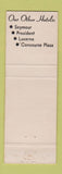 Matchbook Cover - Hotel Concourse Plaza New York City WEAR