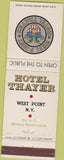 Matchbook Cover - Hotel Thayer West Point NY