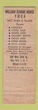 Matchbook Cover - William Sloan House YMCA New York City WEAR