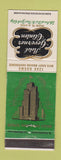 Matchbook Cover - Hotel Governor Clinton New York City