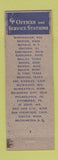 Matchbook Cover - Chicago Pneumatic New York City
