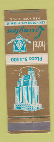 Matchbook Cover - Hotel Lexington New York City WEAR