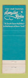 Matchbook Cover - Hotel Lexington New York City WEAR