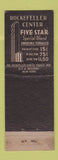 Matchbook Cover - Rockefeller Center Tobacco Shop New York City WEAR