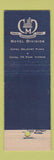 Matchbook Cover - Hotel Belmont Plaza New York City