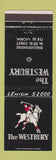 Matchbook Cover - Westbury New York City Hotel