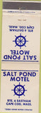 Matchbook Cover - Salt Pond Motel Cape Cod MA