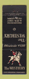 Matchbook Cover - Westbury New York City Hotel