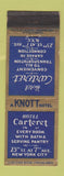 Matchbook Cover - Hotel Carteret New York City