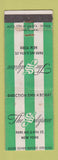 Matchbook Cover - Sulgrave Hotel New York City WEAR