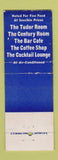 Matchbook Cover - Hotel Commodore New York City WEAR