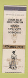 Matchbook Cover - Gibson Cafe New York City WEAR