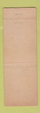 Matchbook Cover - Hotel Alden New York City WEAR