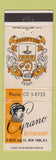 Matchbook Cover - Cyrano Restaurant New York City WEAR
