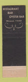 Matchbook Cover - Post and Coach New York CIty