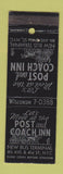 Matchbook Cover - Post and Coach New York CIty