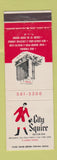 Matchbook Cover - City Squire Motor Inn New York City
