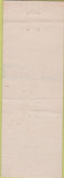 Matchbook Cover - Saguache Hotel CO