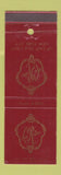Matchbook Cover - La Reine New York City