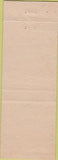 Matchbook Cover - Broadway Motel Denver CO Red