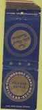 Matchbook Cover - Commodore Perry Hotel Toledo OH WORN