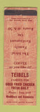 Matchbook Cover - Teibels Restaurant  WORN