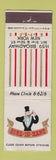 Matchbook Cover - Bird in Hand New York City magic