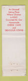 Matchbook Cover - Bird in Hand New York City magic