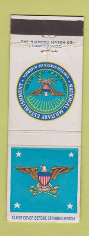 Matchbook Cover - National Military Establishment United States WEAR