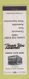 Matchbook Cover - Peoples State Bank Prairie Du Chien WI