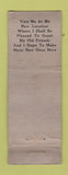 Matchbook Cover - Canton Cafe Chirstmas WORN