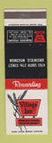 Matchbook Cover - Village Inn Pancake House Greenfield WI