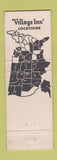 Matchbook Cover - Village Inn Pancake House Greenfield WI