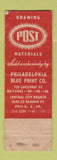 Matchbook Cover - Philadelphia Blue Print Company PA WEAR