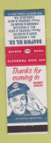 Matchbook Cover - Esso oil gas Dauphin Carlisle PA
