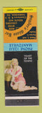Matchbook Cover - Snyder's Glass Bar Tamaqua PA pinup