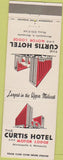 Matchbook Cover - Curtis Hotel Minneapolis MN