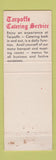 Matchbook Cover - Tarpoffs Lansing MI