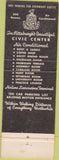 Matchbook Cover - Hotel Webster Hall Pittsburgh PA