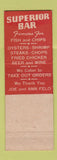 Matchbook Cover - Superior Seafood Flint MI WEAR