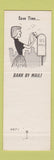 Matchbook Cover - Clinton National Bank St Johns MI