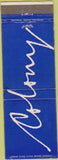 Matchbook Cover - Colony Cincinnati OH