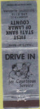 Matchbook Cover - First State Bank Sulligent AL