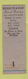 Matchbook Cover - Merrick Insurance Detroit MI WEAR