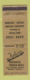 Matchbook Cover - Fisher's Restaurant Detroit MI ARROW