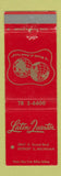 Matchbook Cover - Latin Quarter Detroit MI Restaurant
