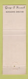 Matchbook Cover - Latin Quarter Detroit MI Restaurant