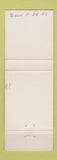Matchbook Cover - Golden Gate Restaurant Lansing MI WEAR